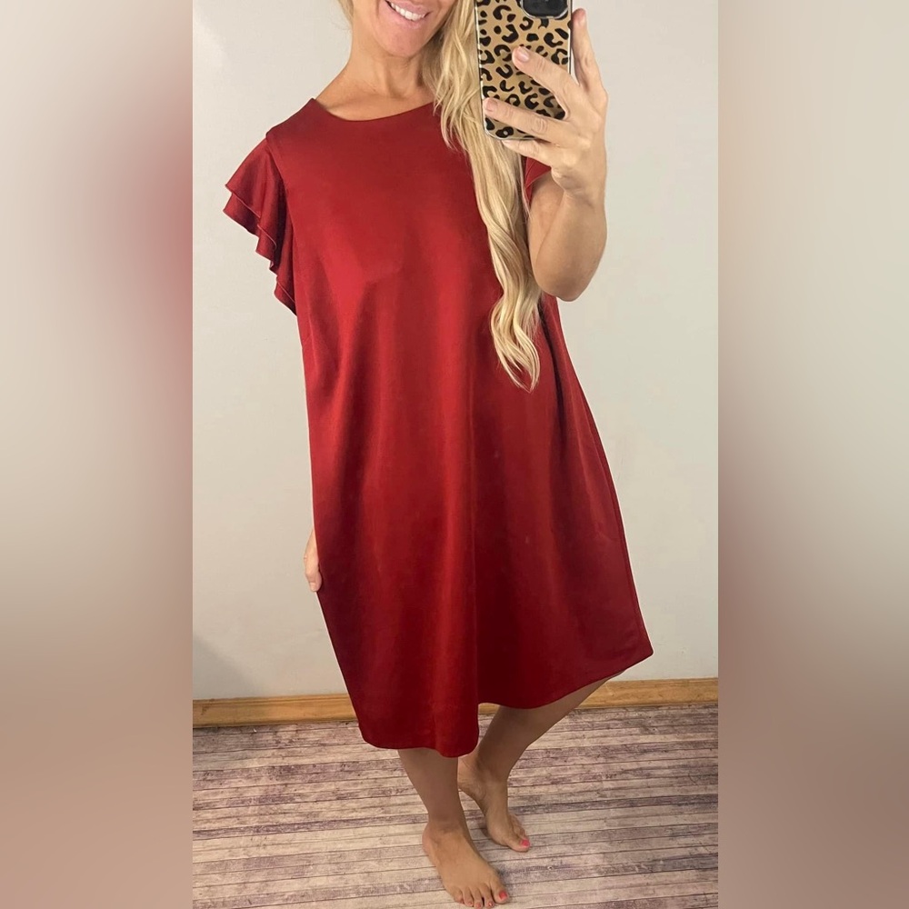 Tommy Hilfiger Dress. Size 22. Rust Colored.